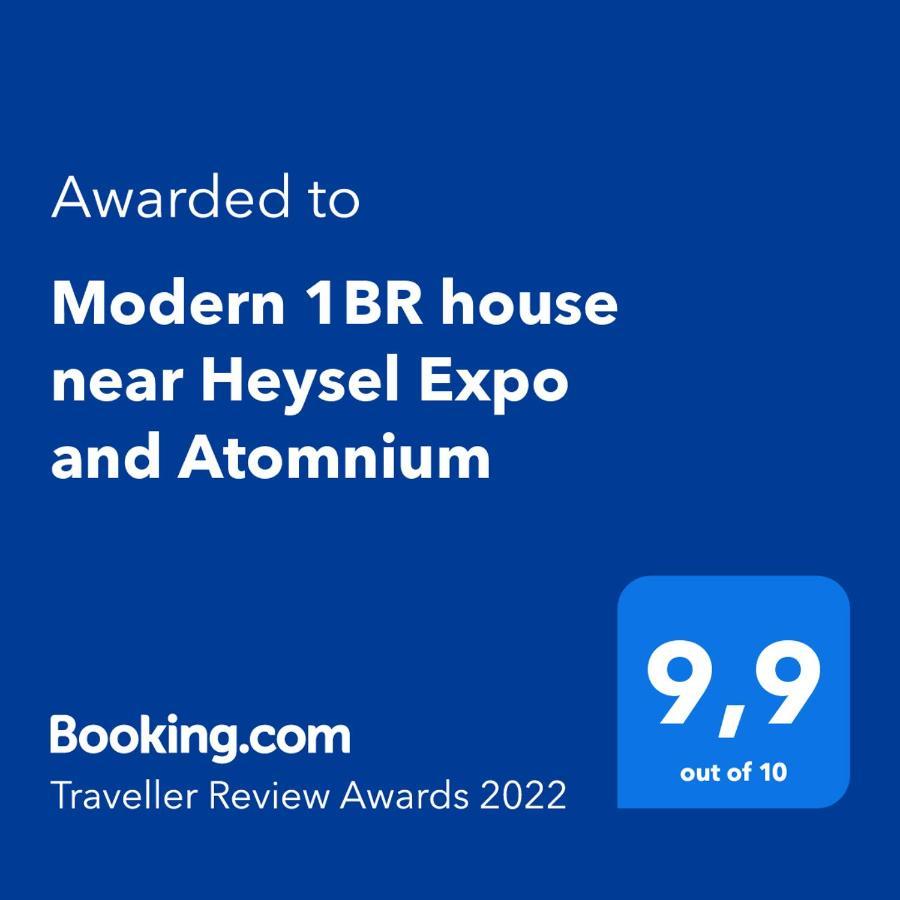 Appartamento Modern 1Br House Near Heysel, Expo, Palais 12, Atomium, Uzvub Et Stade Roi Baudouin Wemmel Esterno foto