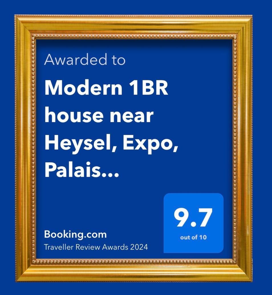 Appartamento Modern 1Br House Near Heysel, Expo, Palais 12, Atomium, Uzvub Et Stade Roi Baudouin Wemmel Esterno foto